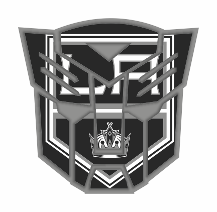 Autobots Los Angeles Kings logo iron on paper